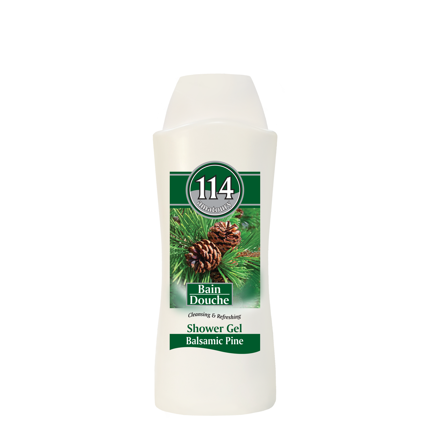 114 Shower Gel - Balsamic Pine 650mL