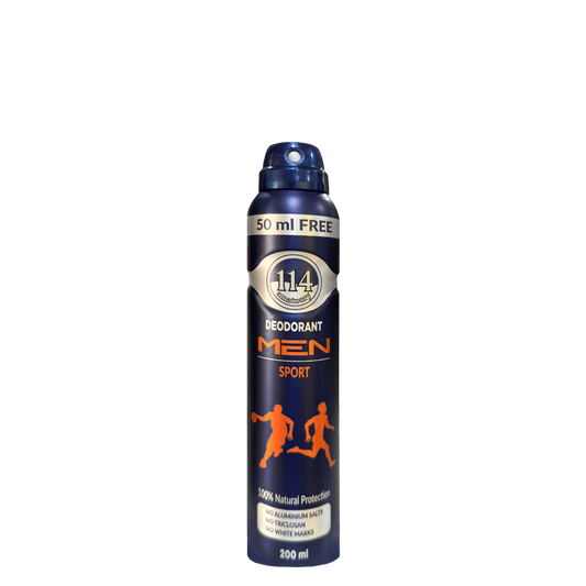 114 Men Deodorant - Sport 200mL
