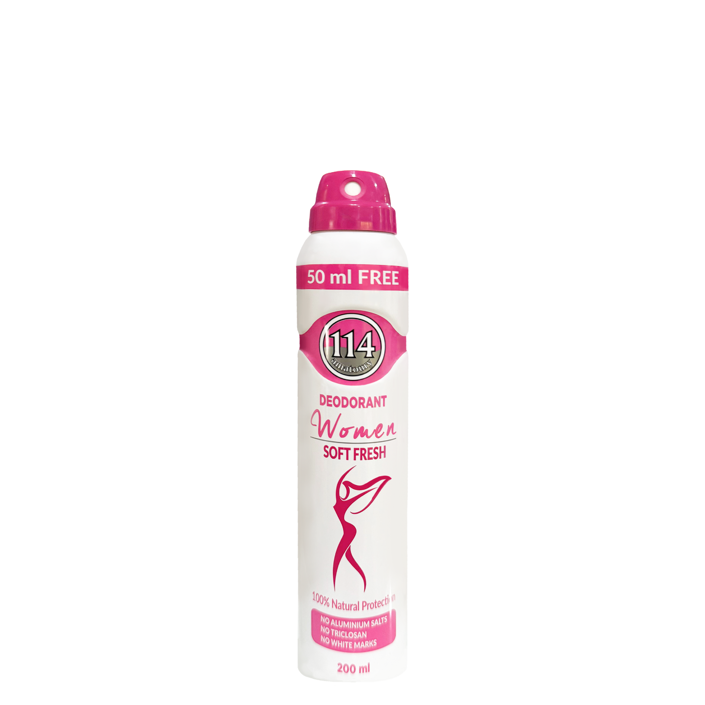 114 Woman Deodorant - Soft Fresh 200mL