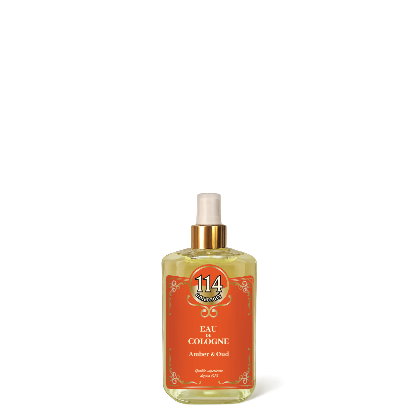 114 Eau de Cologne - Amber & Oud 250mL