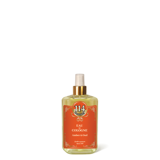 114 Eau de Cologne - Amber & Oud 250mL