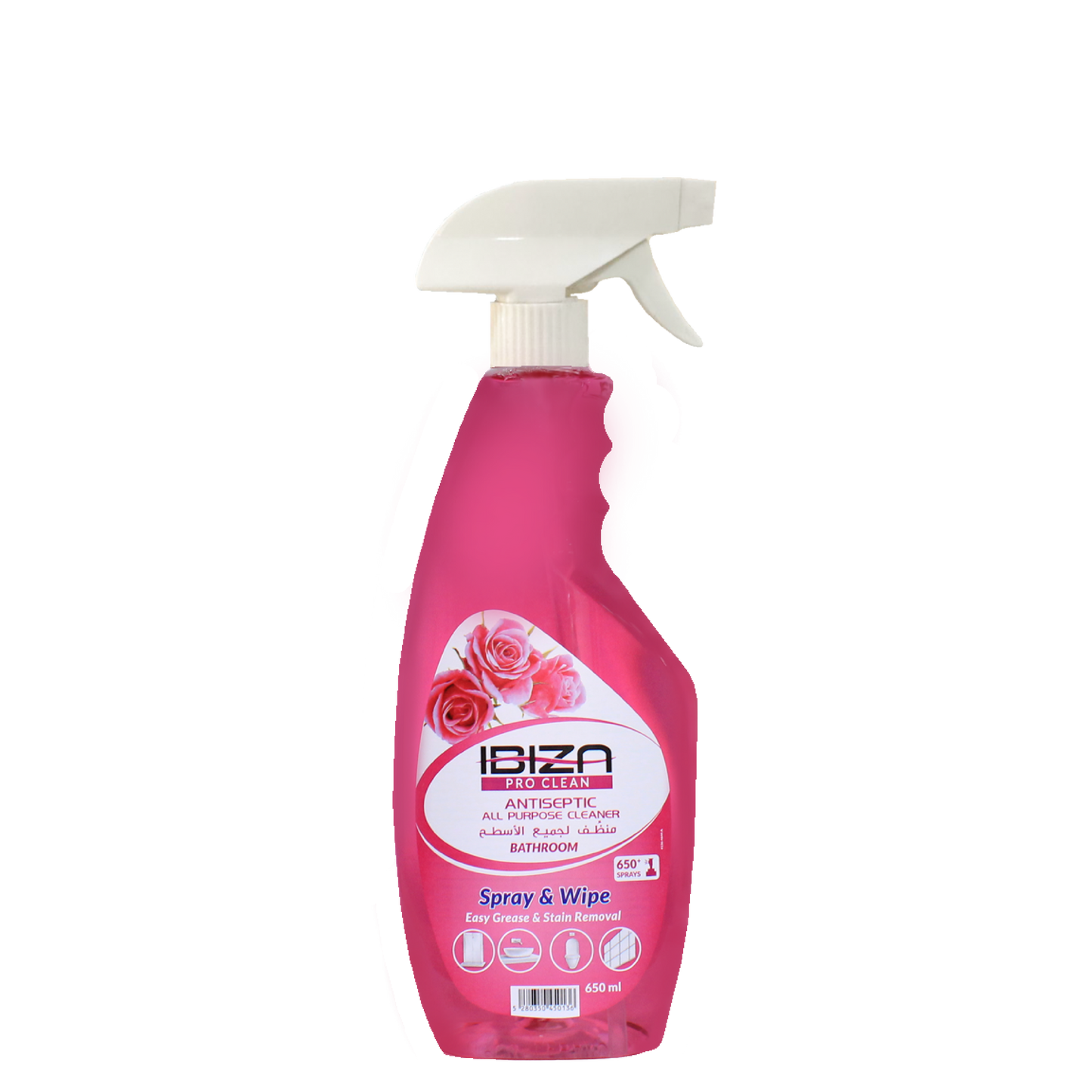 IBIZA Pro Clean - All Purpose Cleaner for bathroom - Flower 650mL