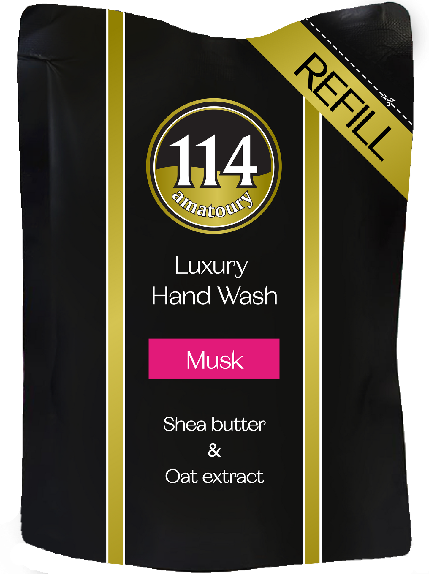 Refill luxury hand wash musk 450ml