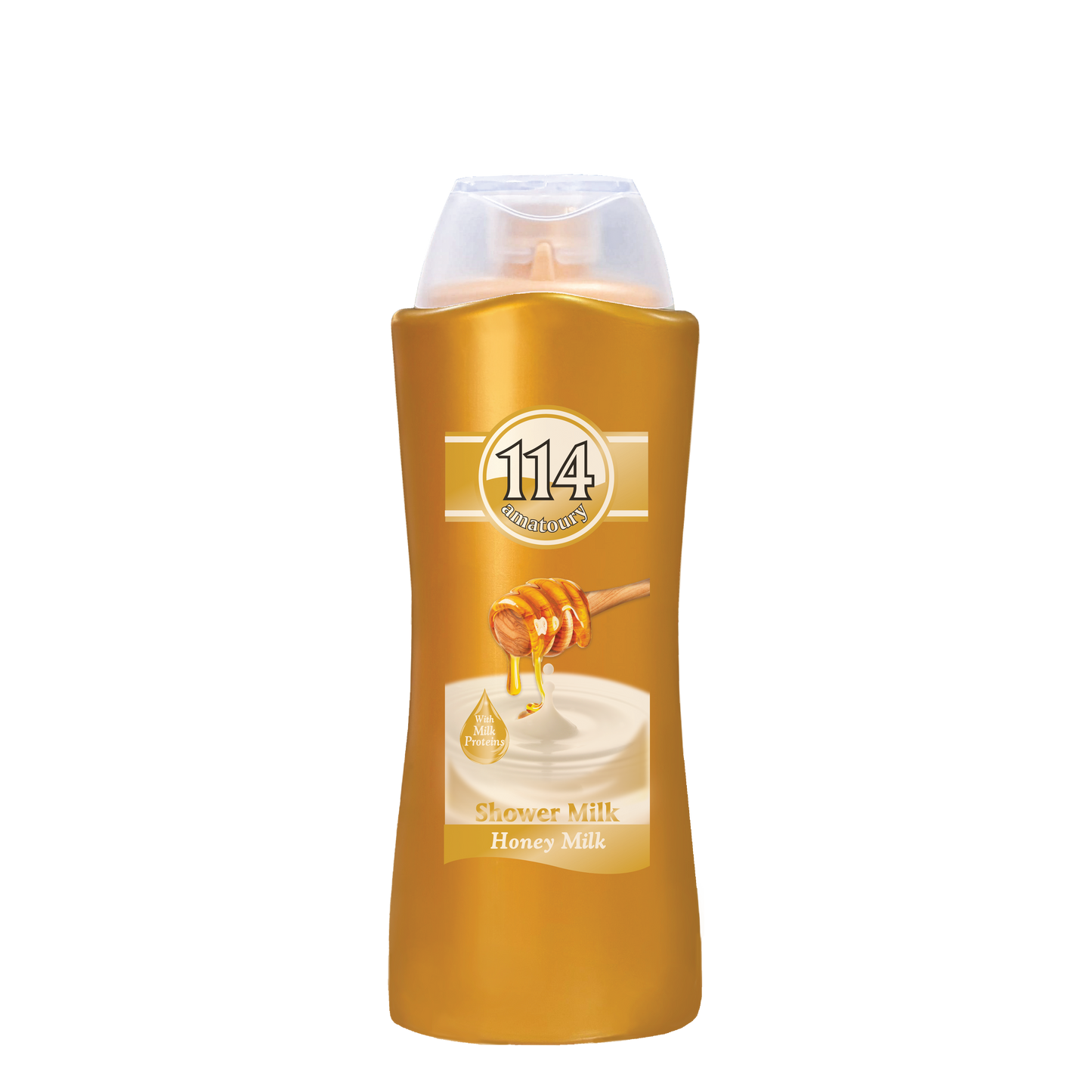 114 Shower Gel Milk- Honey & Moisturizing Milk 650mL