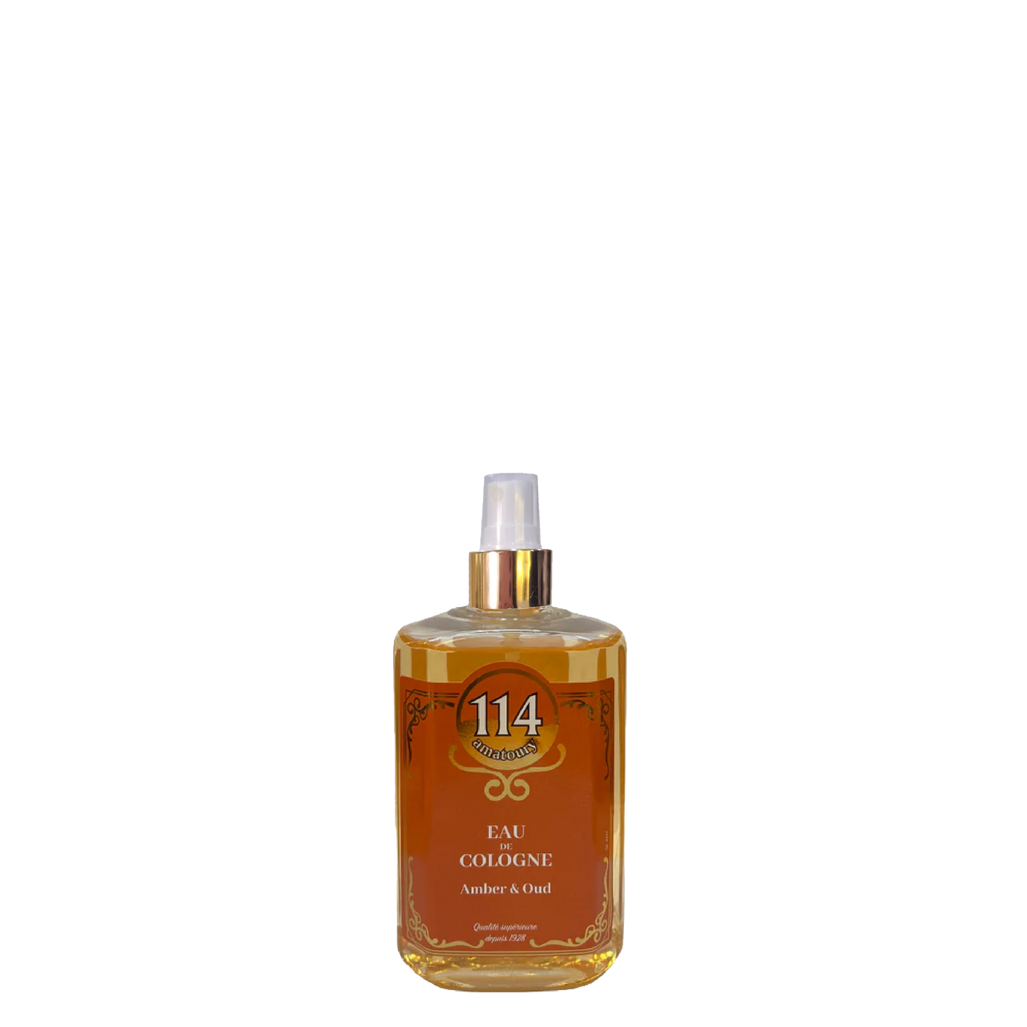 114 Eau de Cologne - Amber & Oud 250mL