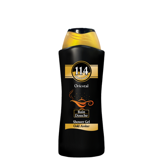 114 Shower Gel - Oriental Gold Amber 650mL