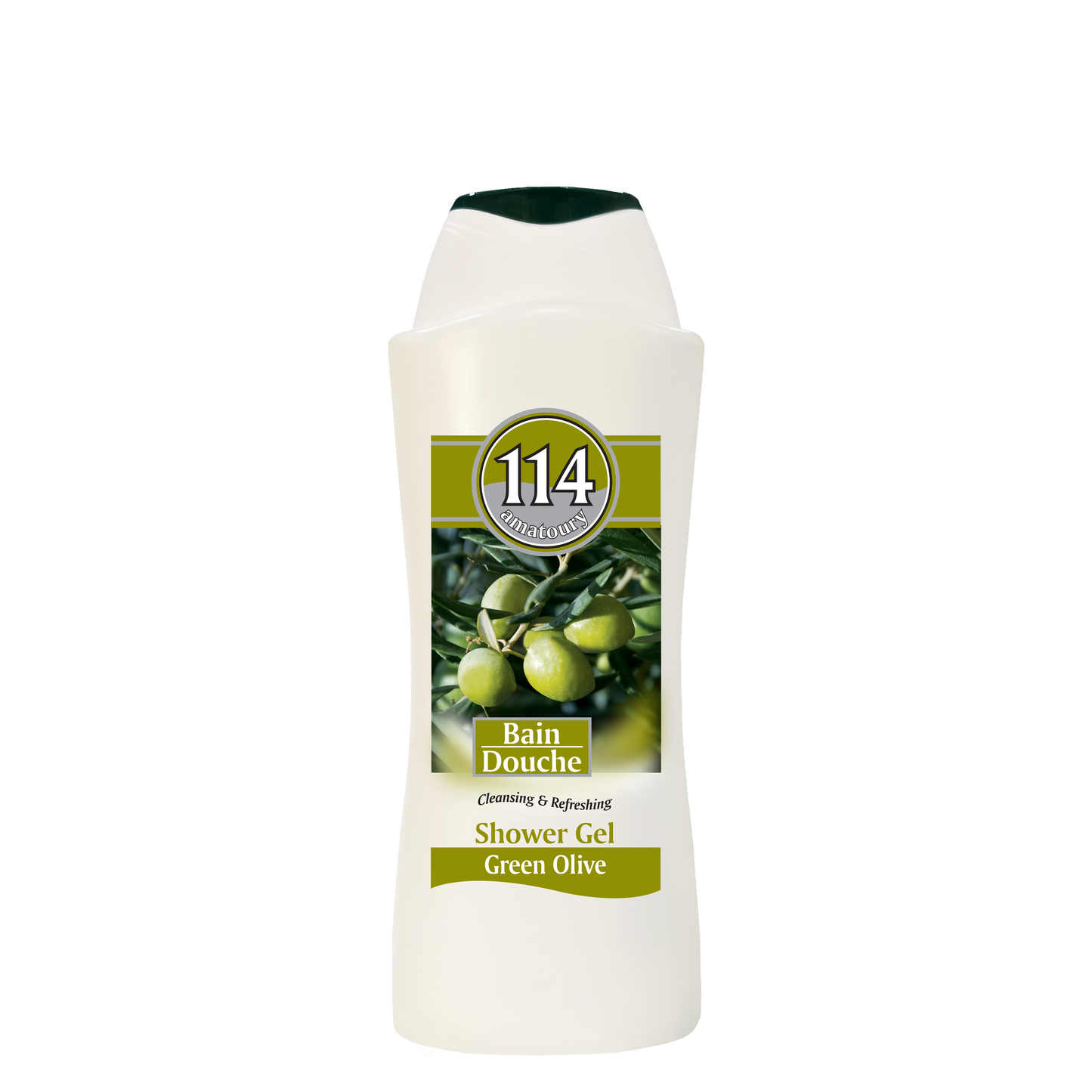 114 Shower Gel - Green Olive 650mL