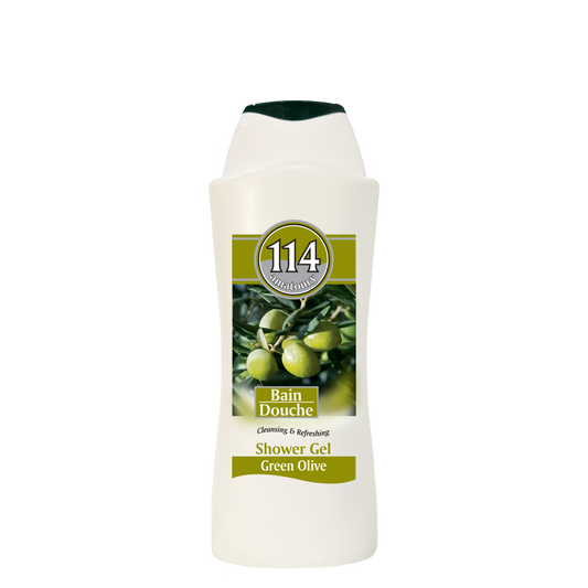 114 Shower Gel - Green Olive 650mL