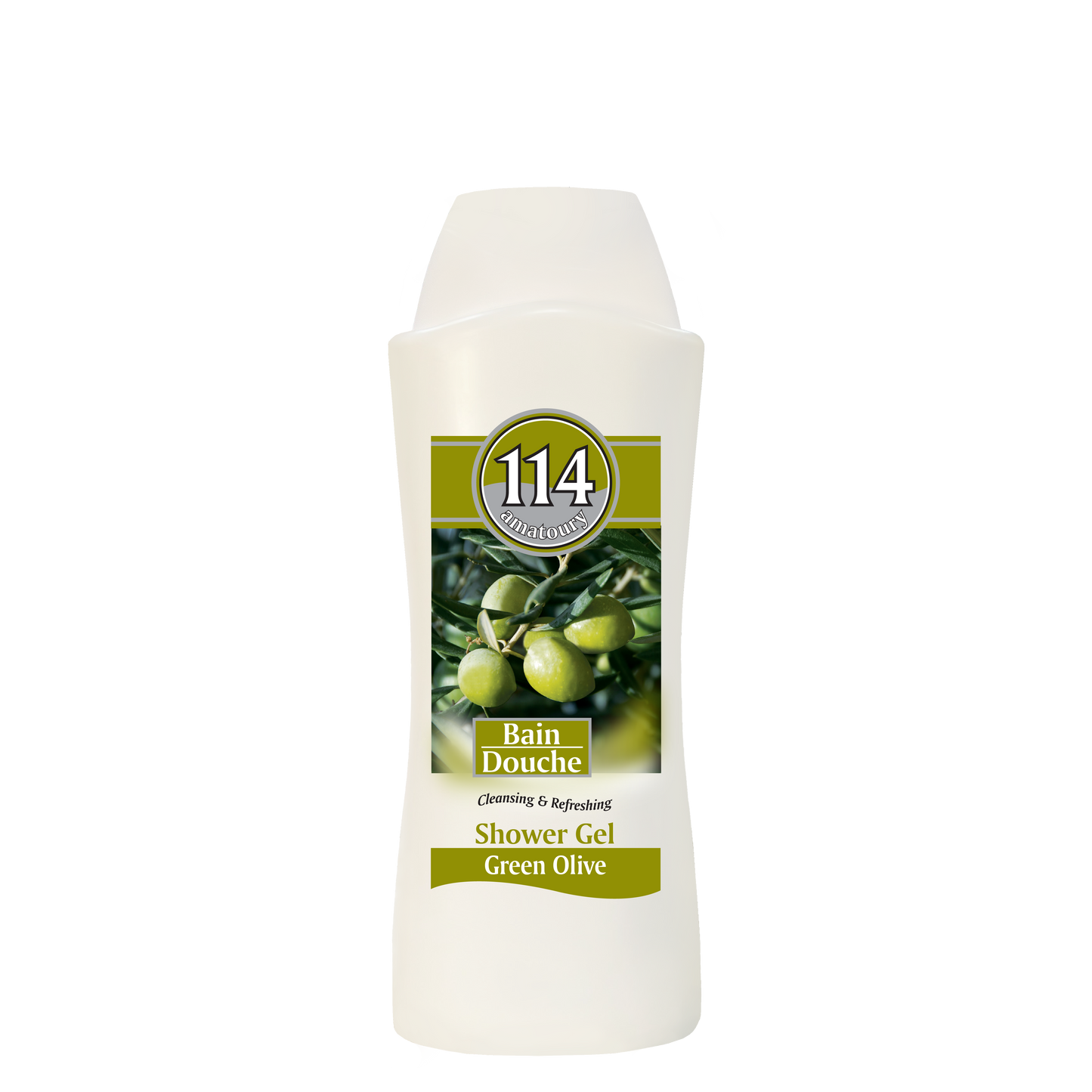 114 Shower Gel - Green Olive 650mL