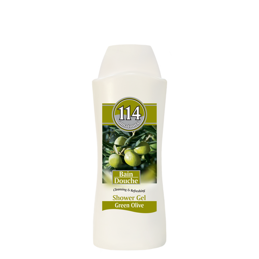 114 Shower Gel - Green Olive 650mL
