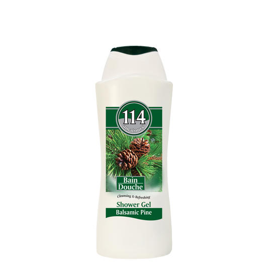 114 Shower Gel - Balsamic Pine 650mL