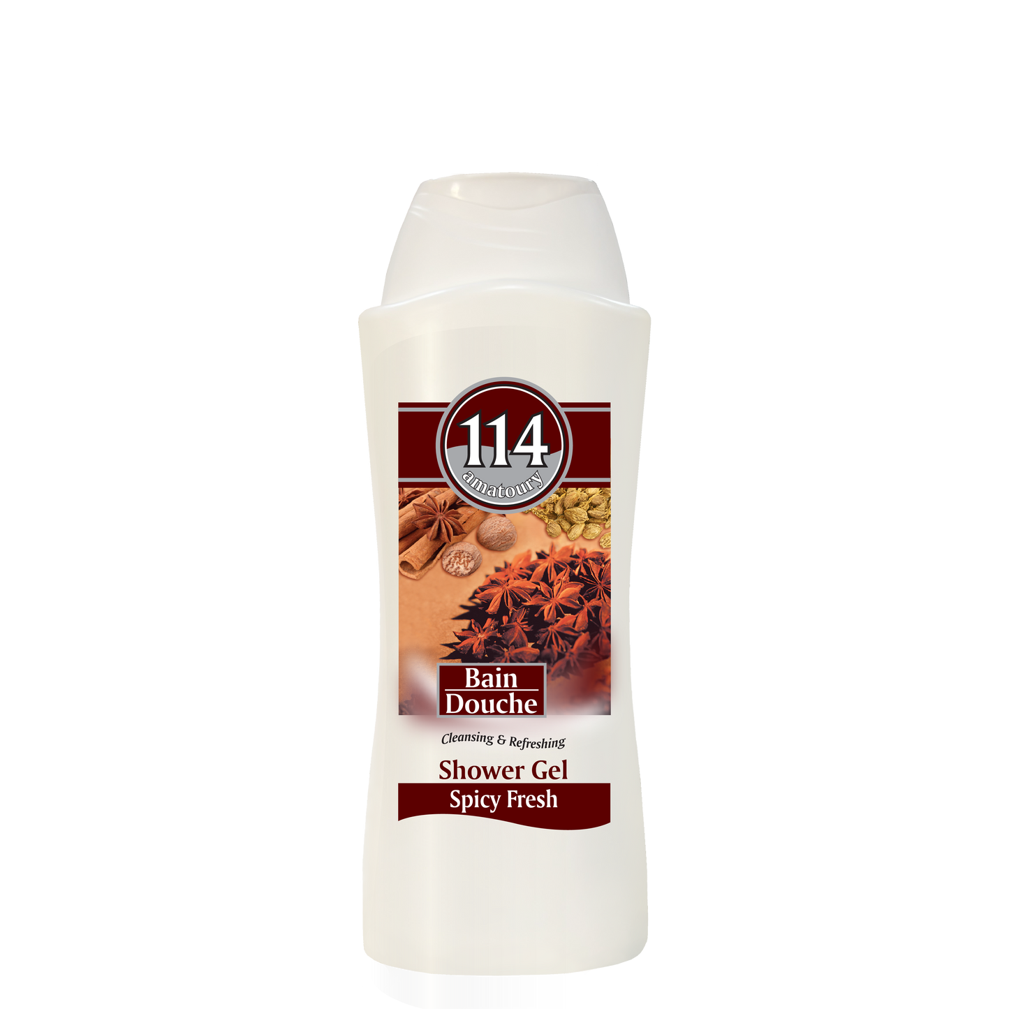 114 Shower Gel - Spicy Fresh 650mL