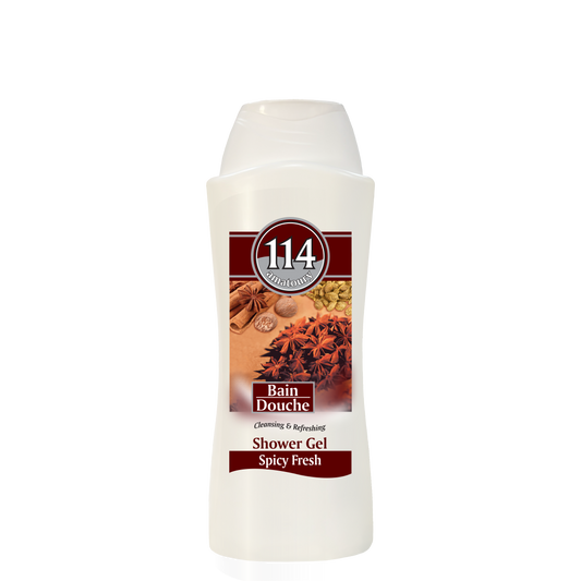 114 Shower Gel - Spicy Fresh 650mL