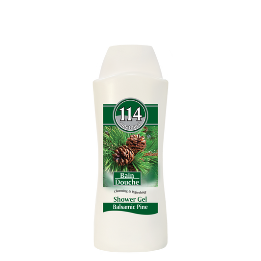 114 Shower Gel - Balsamic Pine 650mL