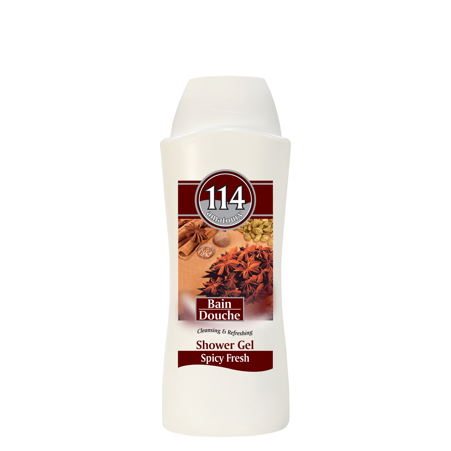 114 Shower Gel - Spicy Fresh 650mL