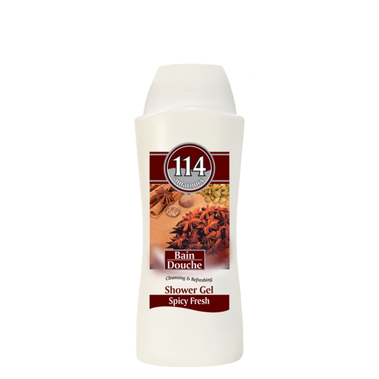114 Shower Gel - Spicy Fresh 650mL