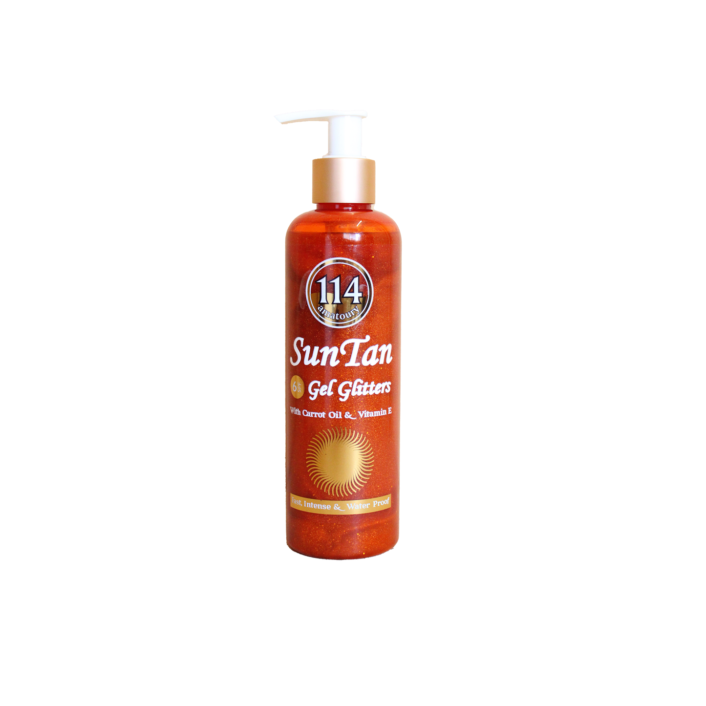 114 Sun Tan - Glitters 280mL