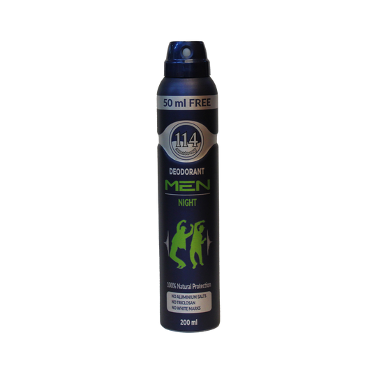 114 Men Deodorant - Night 200mL