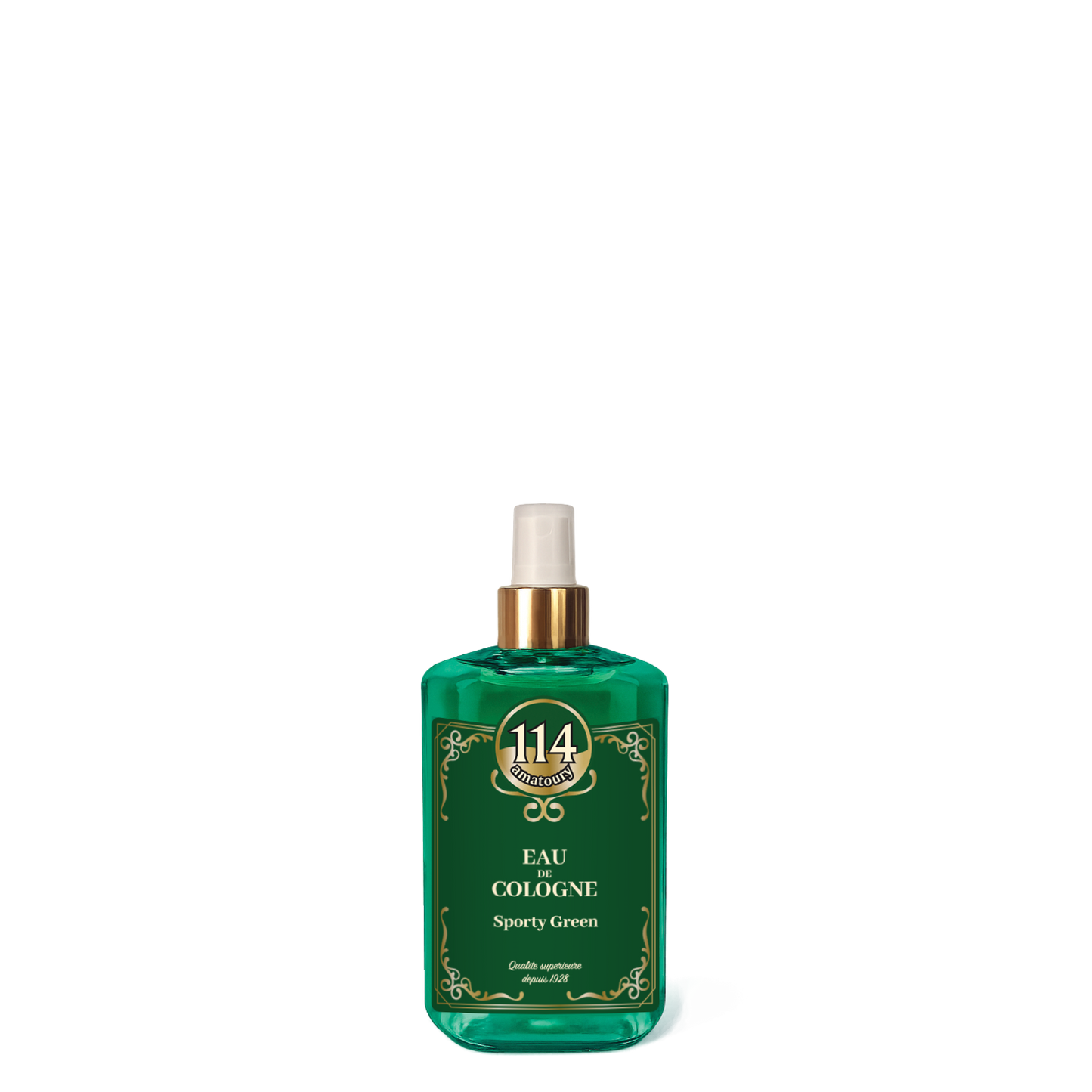 114 Eau de Cologne - Sporty Green 250 mL