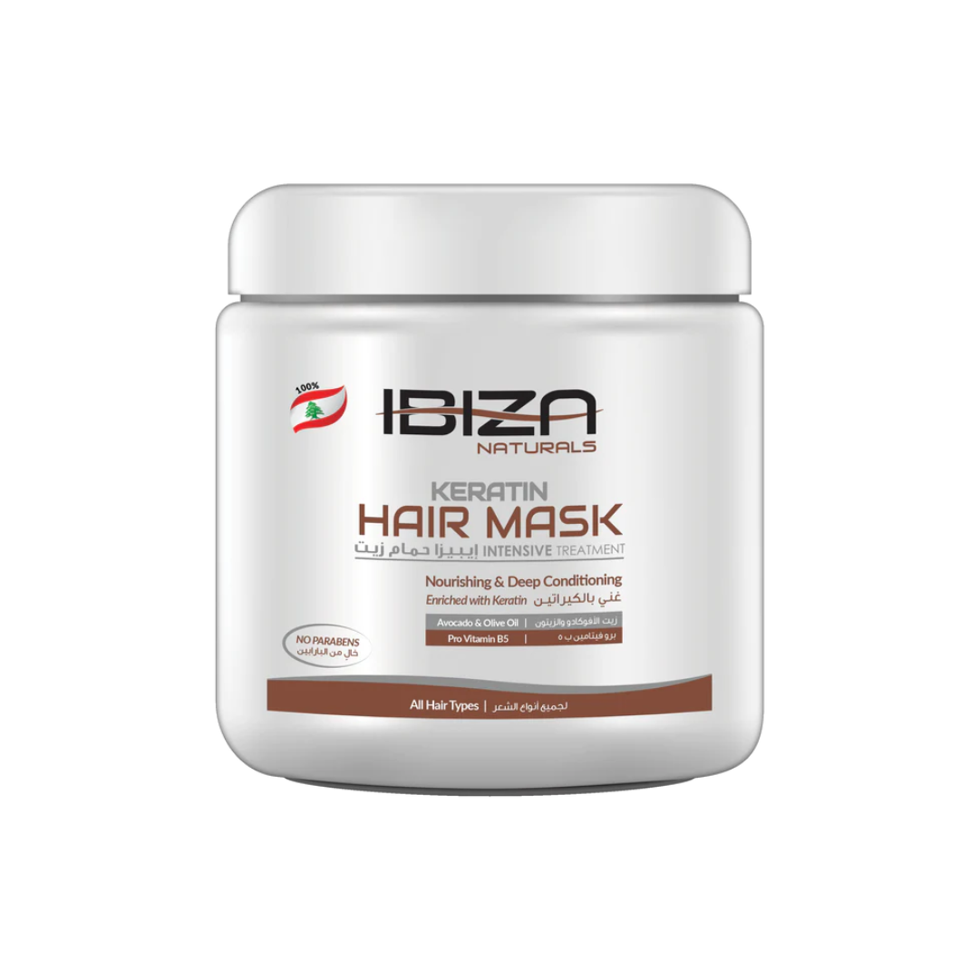 IBIZA Hair Mask Keratin - All Hair Types 1kg