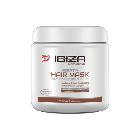 IBIZA Hair Mask Keratin - All Hair Types 1kg