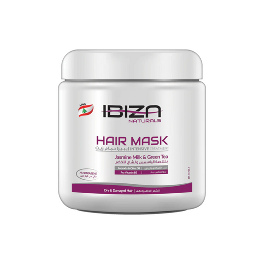 IBIZA Hair Mask Jasmin & Green Tea - Dry & Damaged Hair 1kg