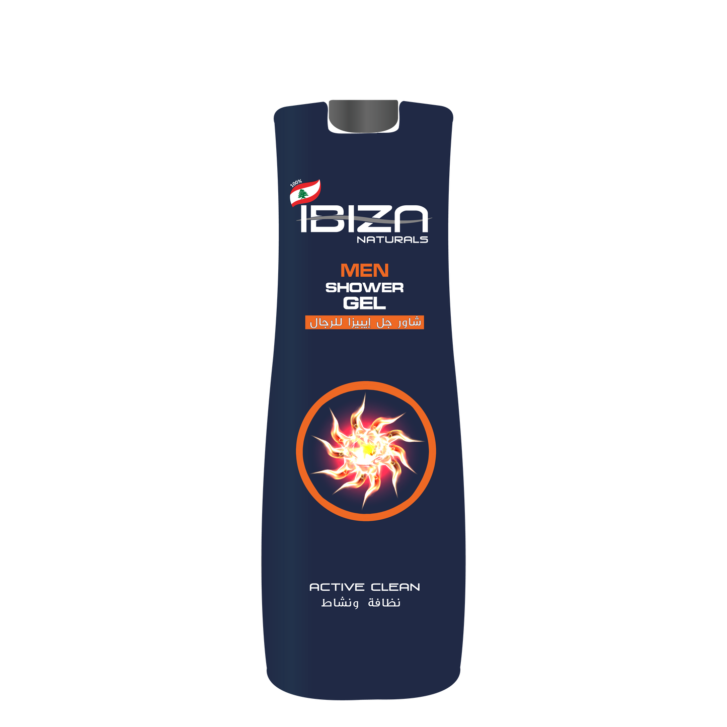 IBIZA Shower Gel Men - Active Clean 750mL