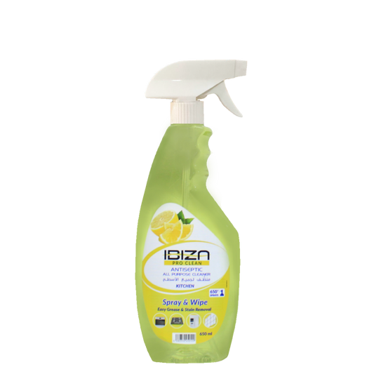 IBIZA Pro Clean - All Purpose Cleaner for all type - Lemon 650mL