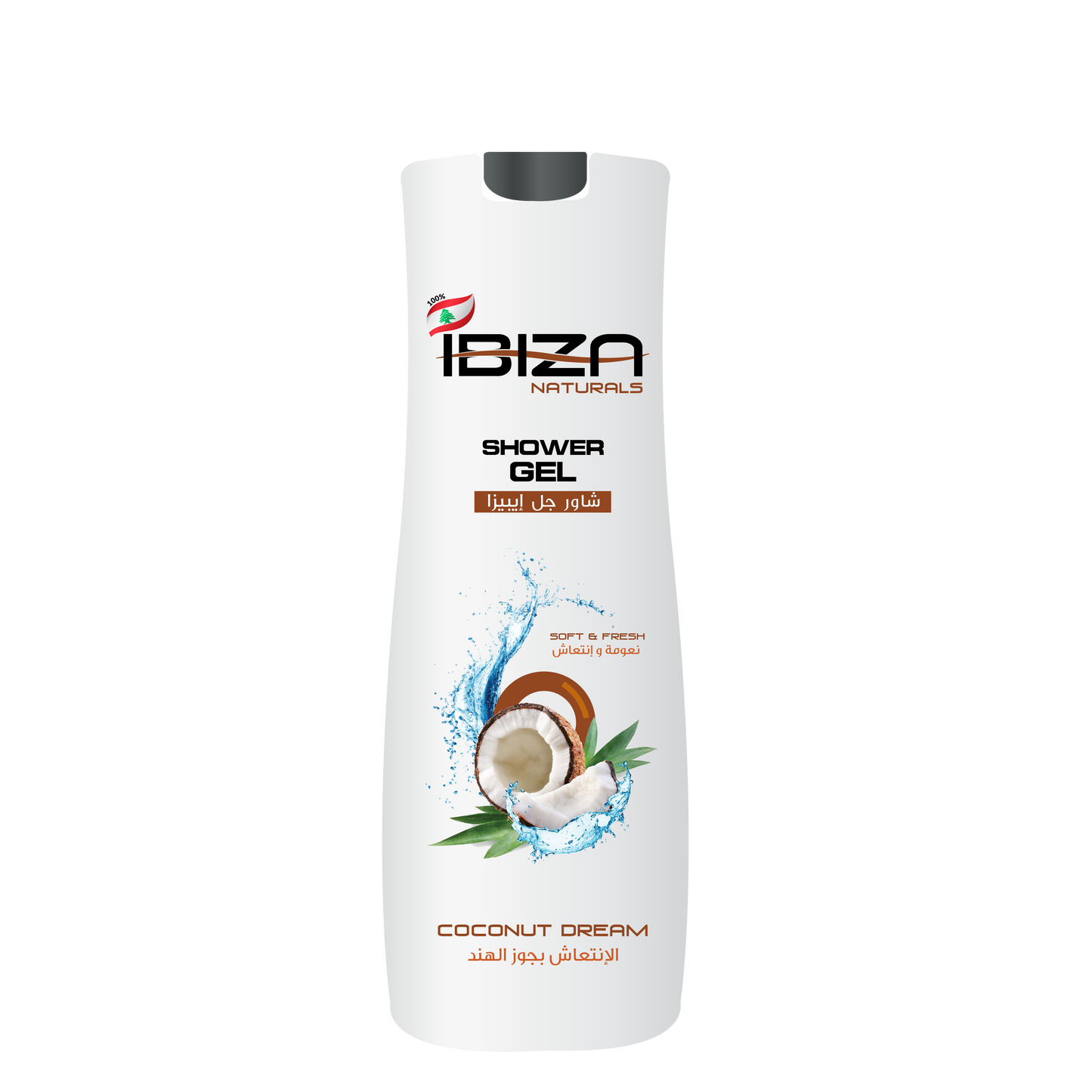 IBIZA Shower Gel -  Coconut Dream 750mL