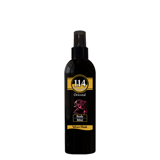 114 Body Splash - Oriental Velvet Musk 280mL