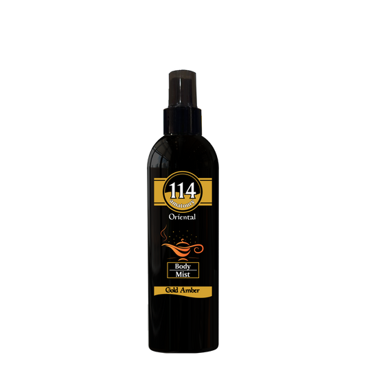 114 Body Splash - Oriental Gold Amber 280mL