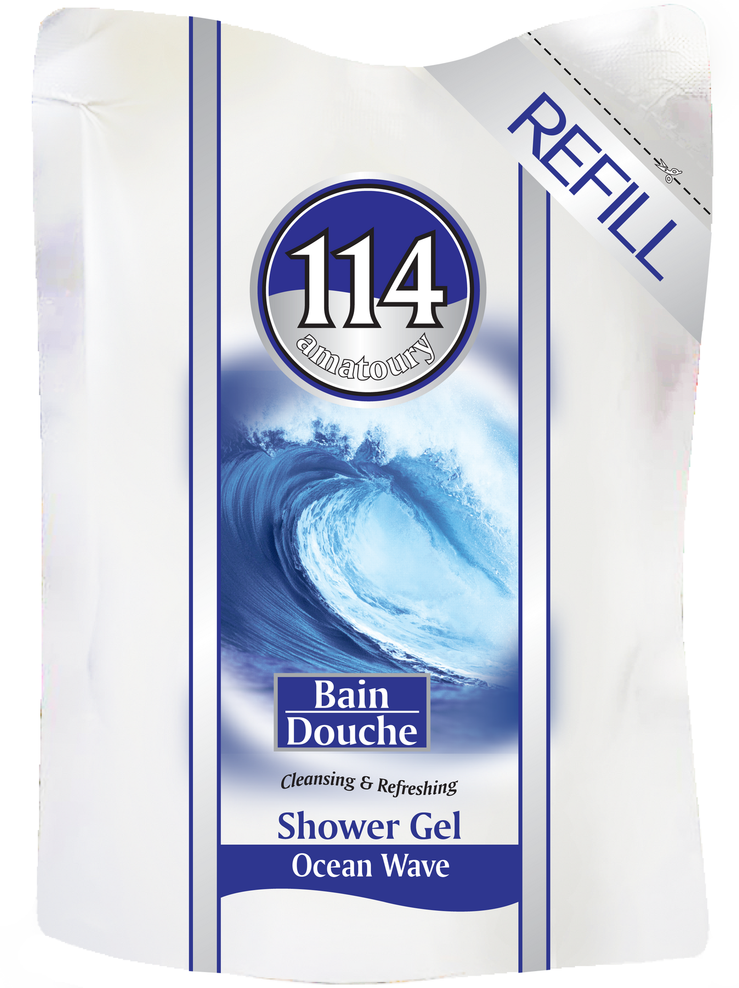 Refill 114 Shower Gel - Ocean Wave 500mL