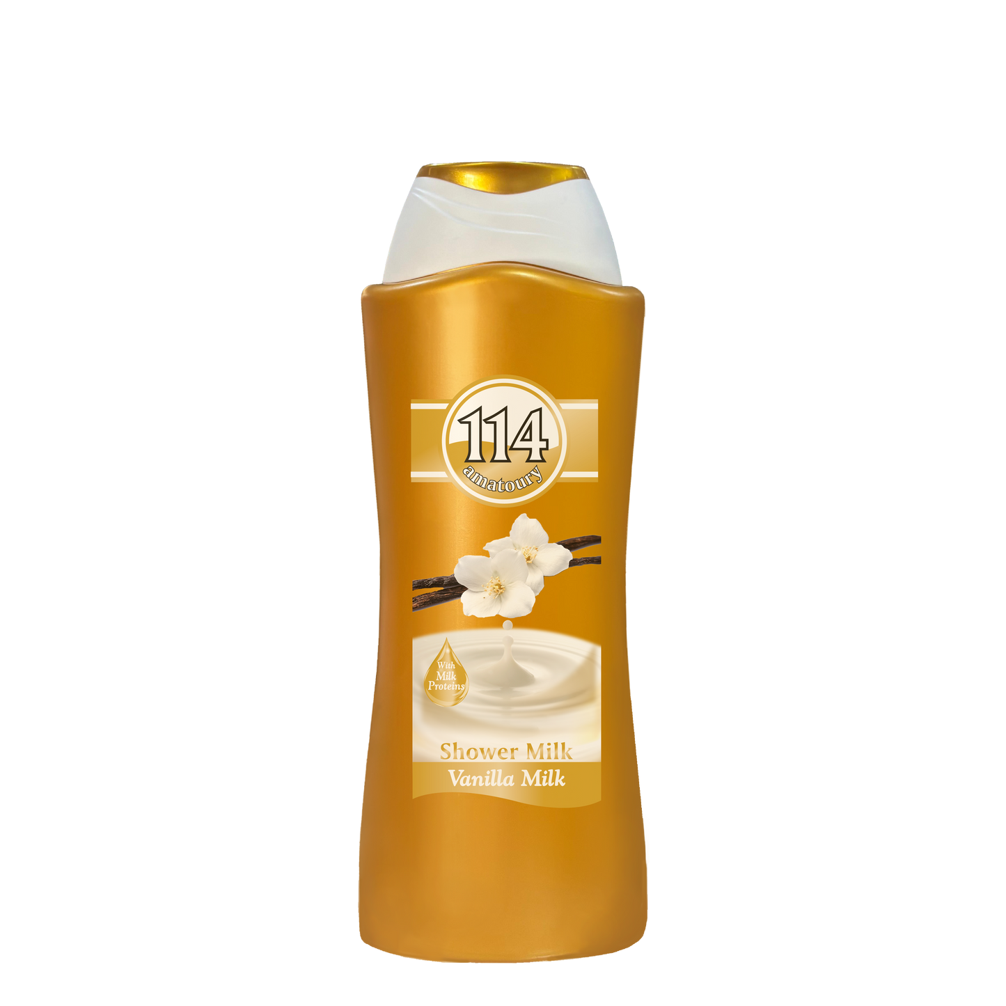 114 Shower Gel Milk- Vanilla Milk 650mL