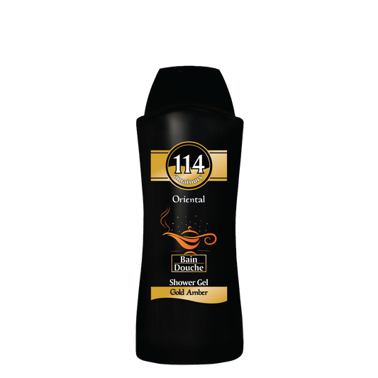114 Shower Gel - Oriental Gold Amber 650mL