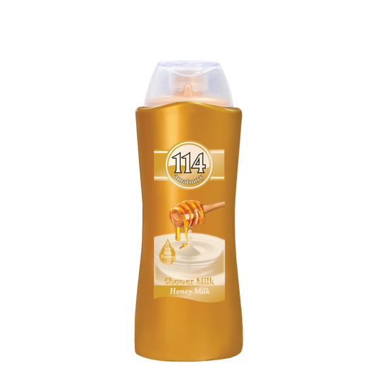 114 Shower Gel Milk- Honey & Moisturizing Milk 650mL