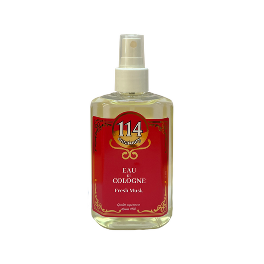 114 Eau de Cologne - Fresh Musk 250 mL