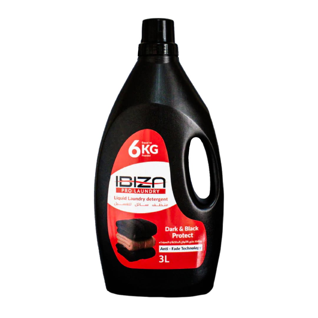 IBIZA Pro-Clean Liquid Laundry - Dark & Black Protect 3L