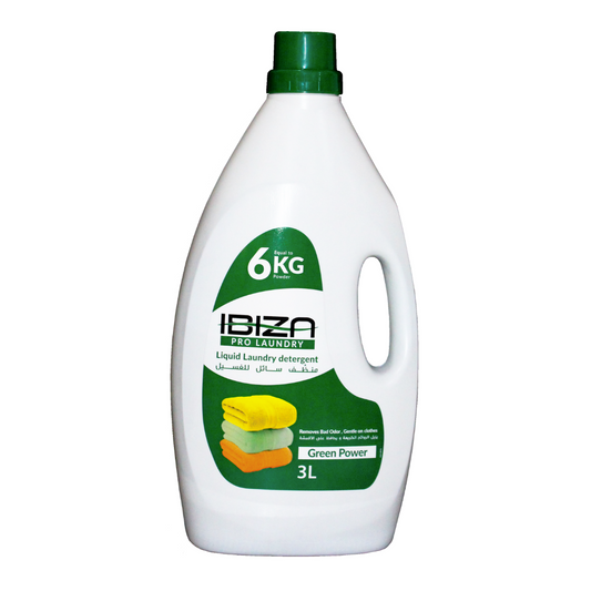 IBIZA PRO-CLEAN LIQUID LAUNDRY - GREEN POWER 3L