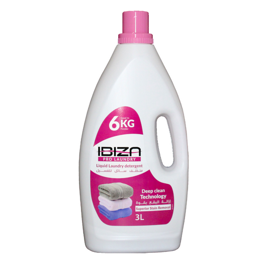 IBIZA Pro-Clean Liquid Laundry - Deep Clean Rose 3L