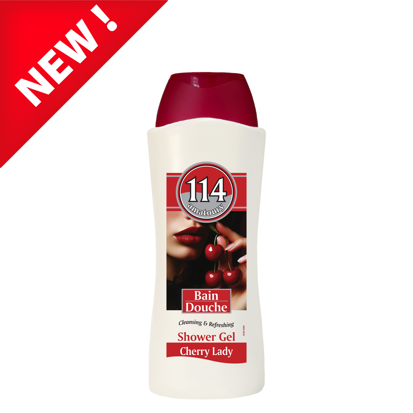 114 shower gel 650 ml - Cherry Lady