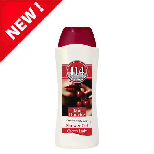 114 shower gel 650 ml - Cherry Lady