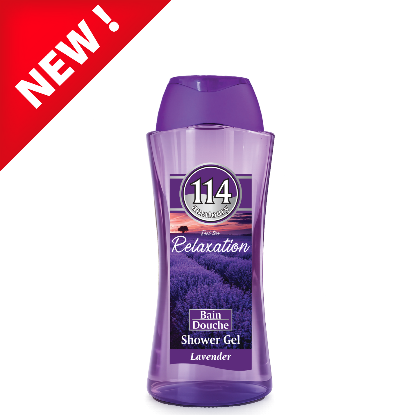 114 shower gel 650 ml - Lavender