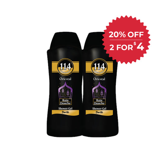 114 Shower Gel - Sarab 650ml x2