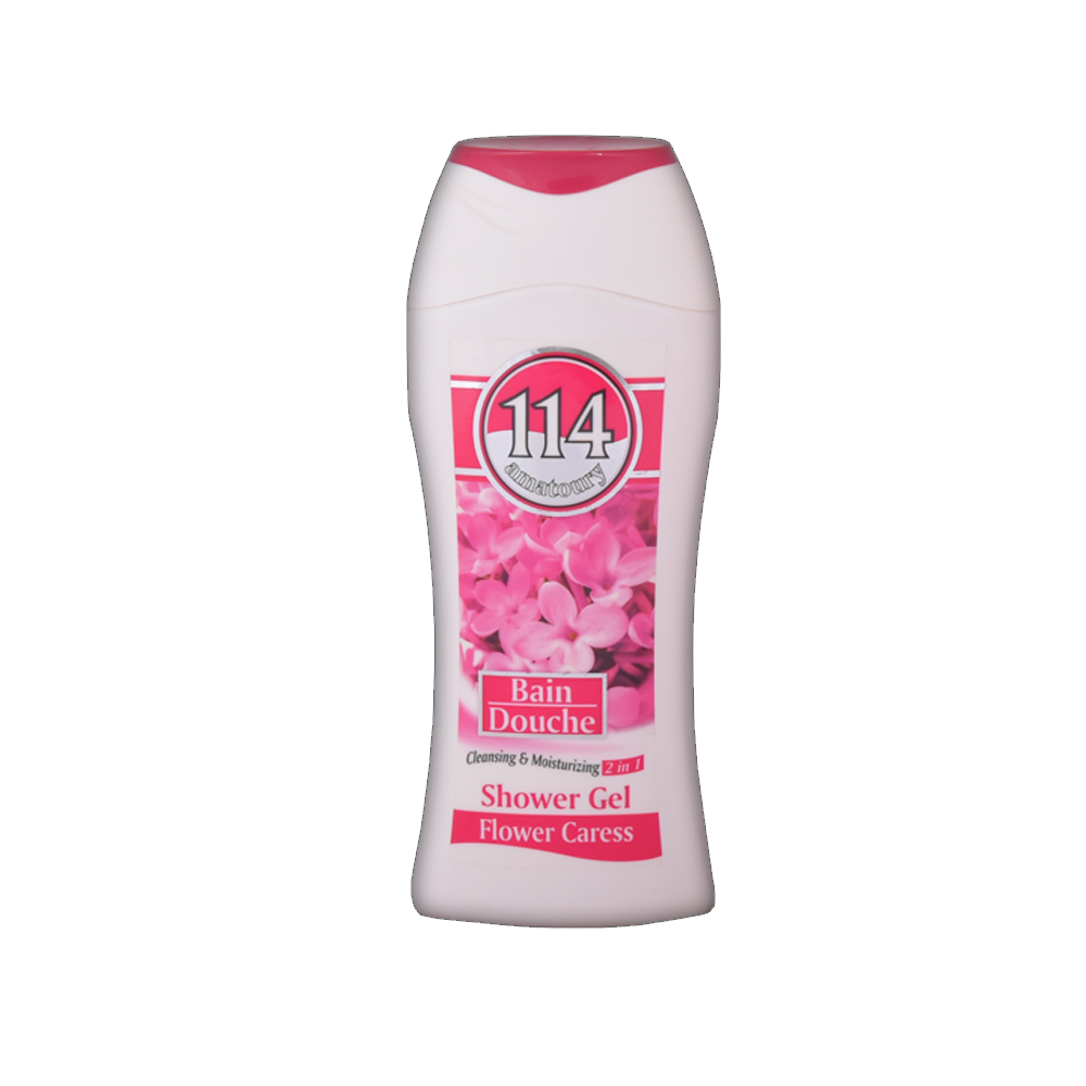 114 Shower Gel 2-in-1 - Flower Caress 250mL