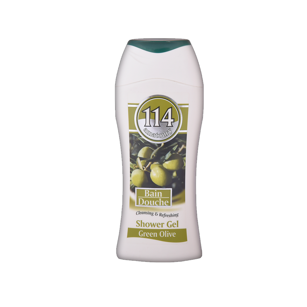 114 Shower Gel - Green Olive 250mL