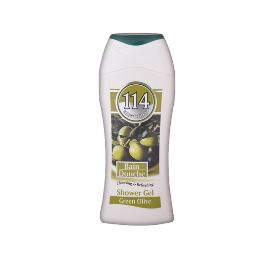 114 Shower Gel - Green Olive 250mL