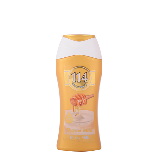 114 Shower Gel Milk- Honey & Moisturizing Milk 250mL