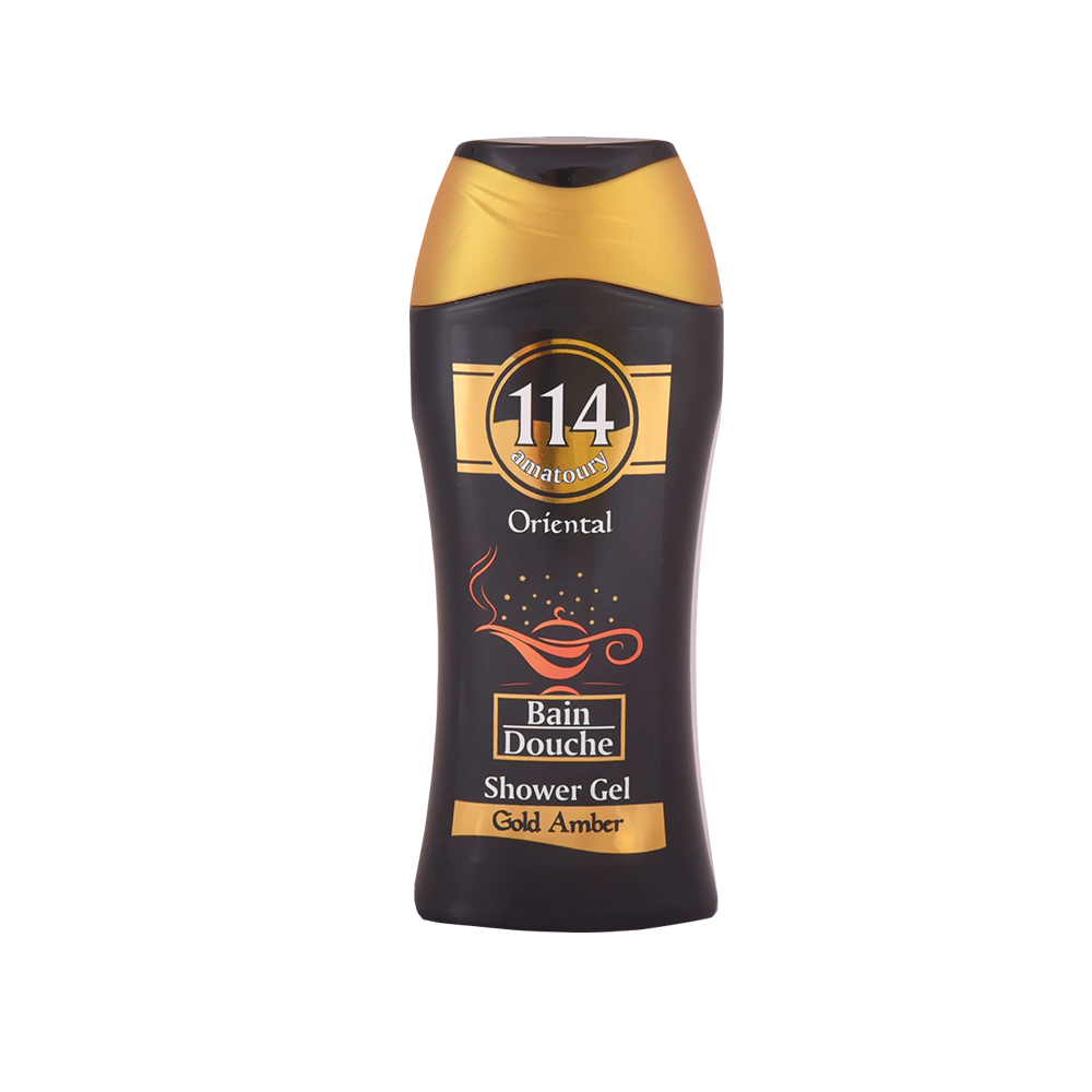 114 Shower Gel - Oriental Gold Amber 250mL