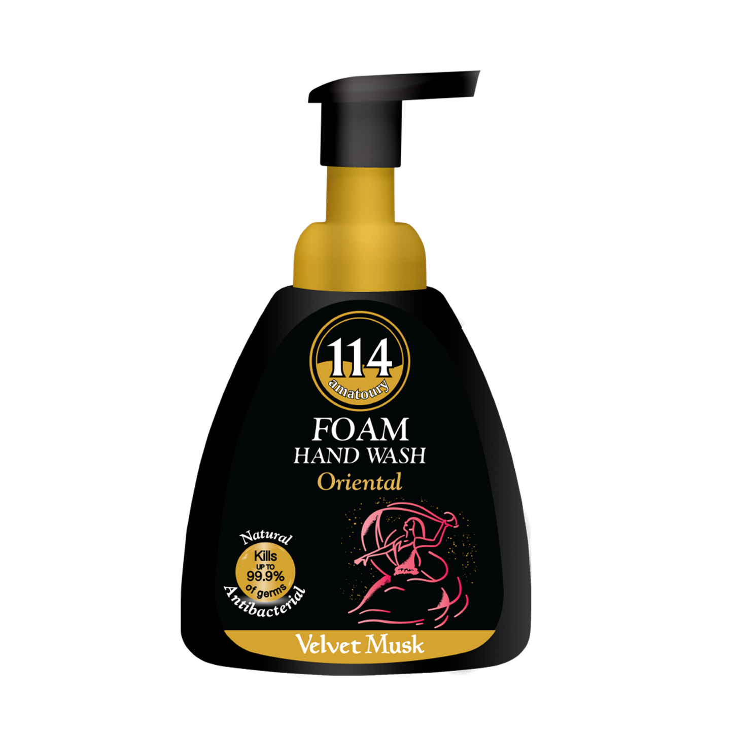 114 Hand Wash Mousse - Oriental Velvet Musk 400mL