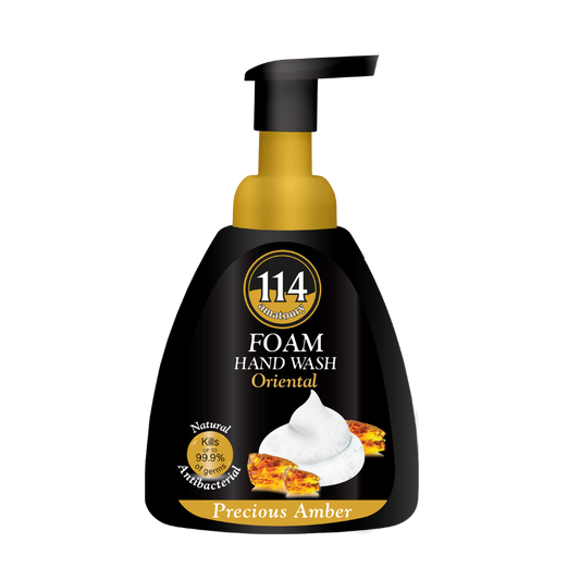 114 Hand Wash Mousse - Oriental Precious Amber 400mL